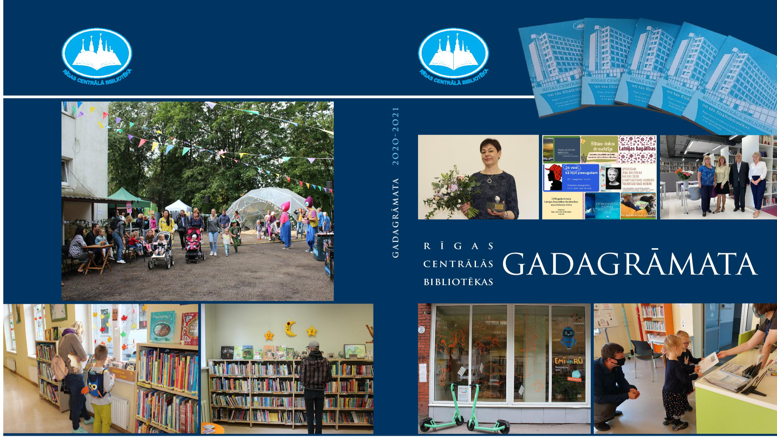Iznākusi “Rīgas Centrālās bibliotēkas gadagrāmata 2020-2021”