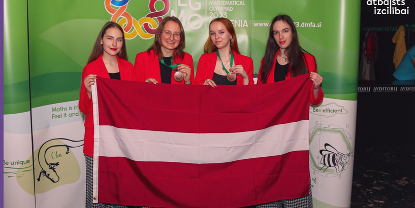 Latvijas komandai 2 bronzas medaļas Eiropas meiteņu matemātikas olimpiādē (EGMO)