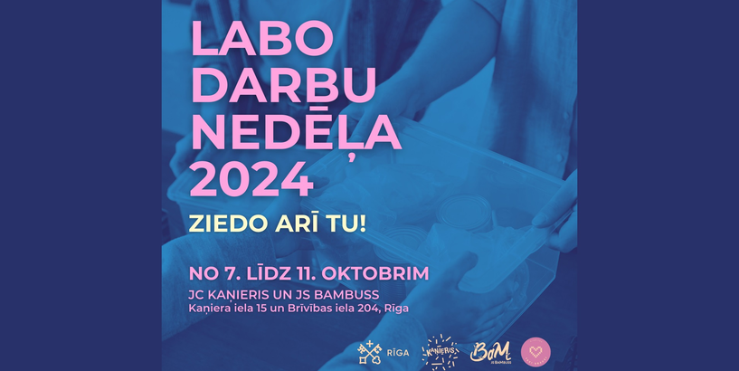 Jaunieši aicināti piedalīties labo darbu nedēļā 2024