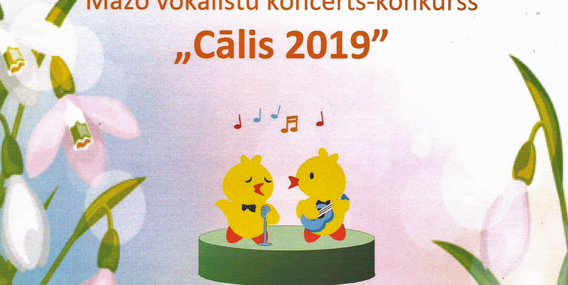 Vokālistu konkurss “Cālis 2019” Rīgas 215.pirmsskolas izglītības iestādē