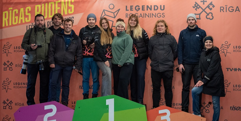 Grīziņkalnā aizvadīts "Rīgas rudens leģendu rogainings" ar spraigām cīņām vairākās grupās