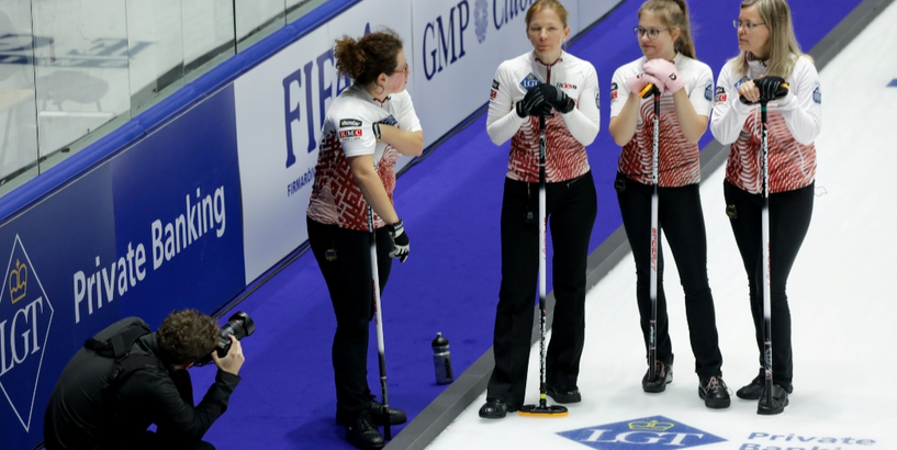 Latvijas kērlingisti gatavi startam Eiropas čempionātā Zviedrijā