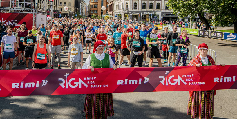 Ar Latvijas skrējēju uzvarām veiksmīgi aizvadīts 31. Rimi Rīgas maratons