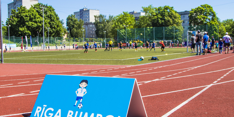 Septembra sākumā tiks atklāts “Rīga BUMBO! Rudenī” bērnu futbola turnīrs
