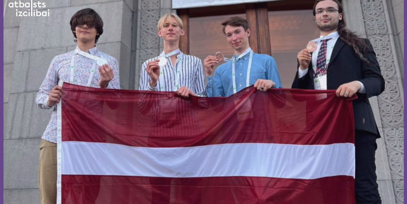 Latvijas skolēnu komanda Starptautiskajā bioloģijas olimpiādē izcīna 4 medaļas