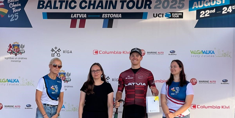 Belohvoščiks uzvar starpfinišā un izcīna ceturto vietu “Baltic Chain Tour” 1B posmā