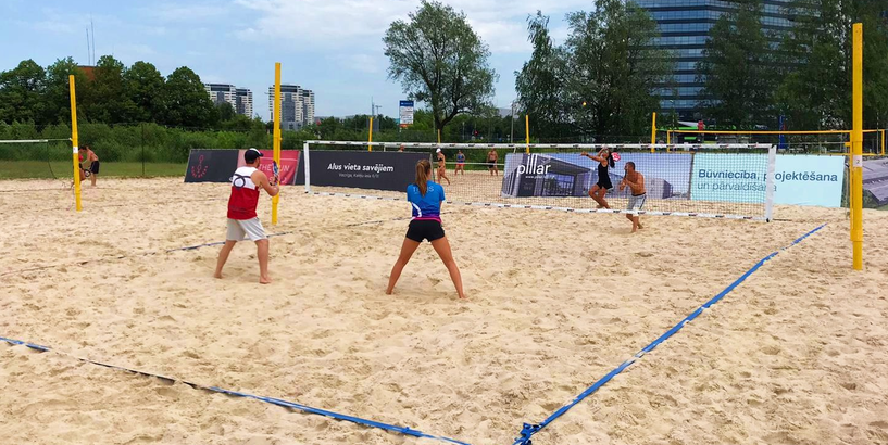 SAND-BAND Rīgas pludmales tenisa kausa 2. posma rezultāti