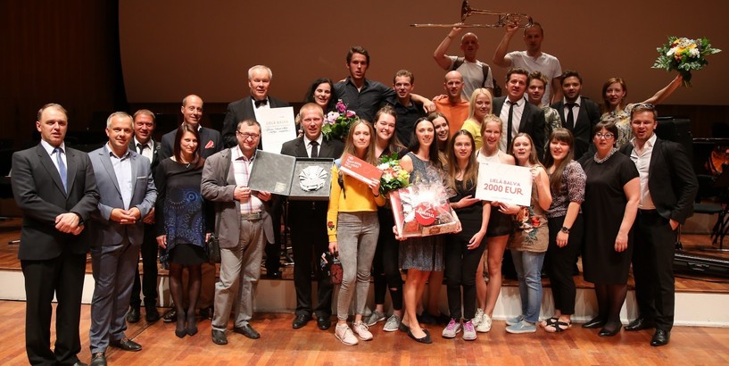 Dziesmusvētku Lielo balvu saņem Latvijas Universitātes Pūtēju orķestris