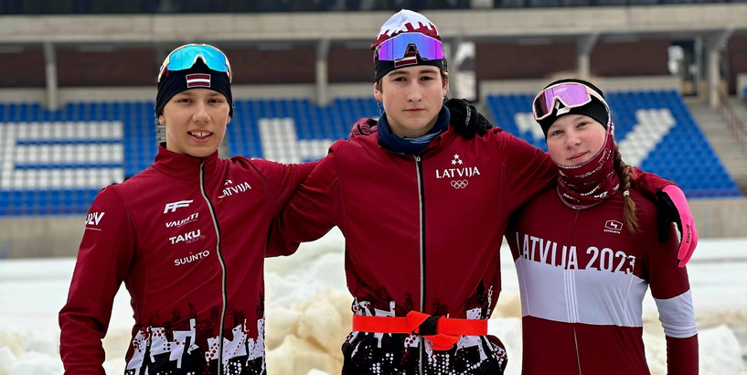 “Arkādija” slēpotājiem panākumi un uzvaras arī Latvijas čempionāta trešajā posmā 