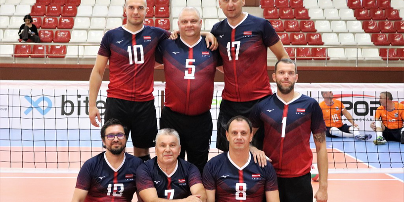 Starptautiskajā turnīrā "2022 Silver Nations League Men" Latvijas izlasei sēdvolejbolā 3. vieta 