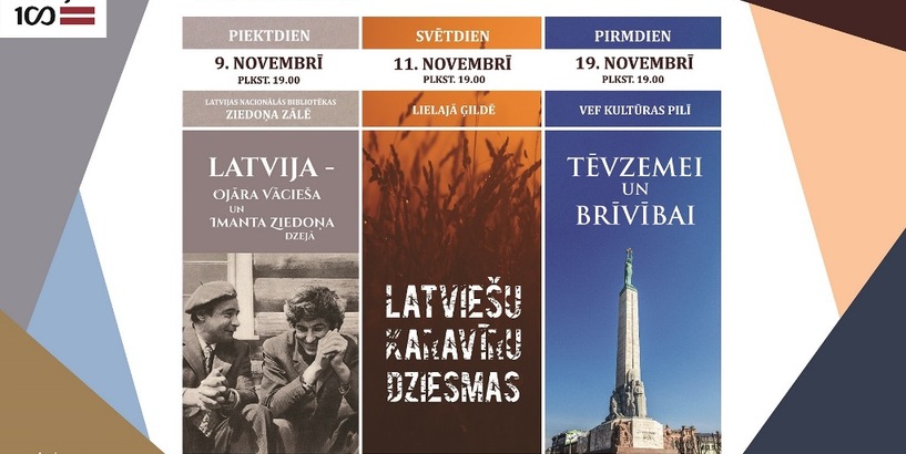 Festivāls "Trīs zvaigznes" - veltījums Latvijas valsts simtgadei