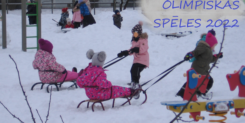 Ziemas sporta aktivitātes Rīgas 4. pirmsskolas izglītības iestādē “Avotiņš”