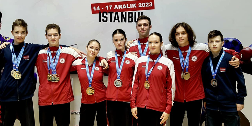 Latvijas sportisti atgriežas no Eiropas tradicionālā u-šu čempionāta Stambulā