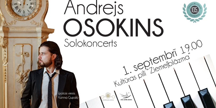 Kultūras pils “Ziemeļblāzma” piedāvā Andreja Osokina solokoncertu