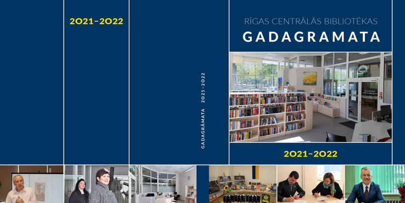 Iznākusi jaunā “Rīgas Centrālās bibliotēkas gadagrāmata”