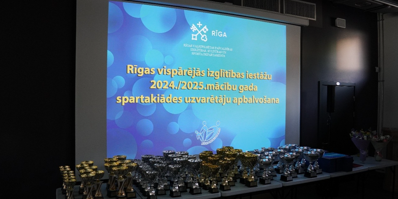 Rīgas vispārējās izglītības iestāžu 2024./2025.mācību gada spartakiādes uzvarētāji
