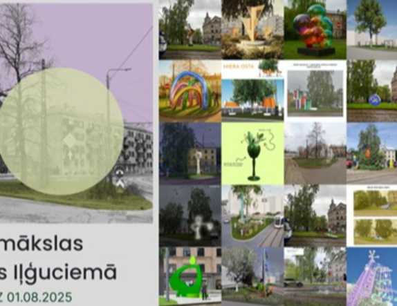 Aicina iedzīvotājus balsot par vides mākslas objektu Iļģuciemā