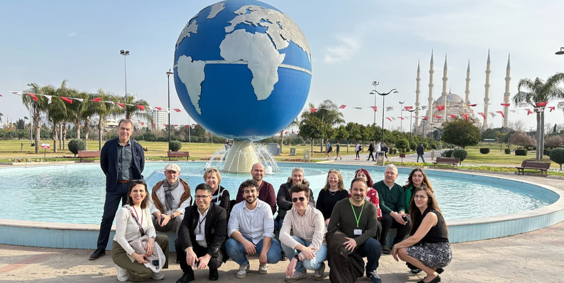 Rīgas 25. vidusskolas skolotāji Erasmus + GIS FOR GIST OF EUROPE projektā