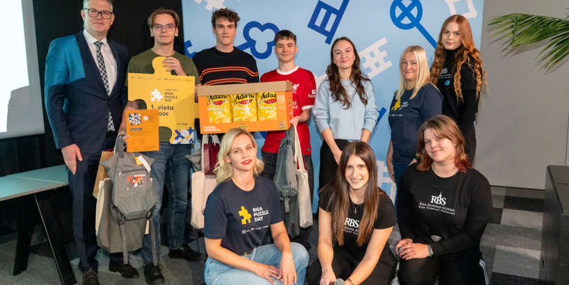 Loģikas spēlē “Riga Puzzle Day” laurus plūc Rīgas Valsts 1. ģimnāzijas skolēni
