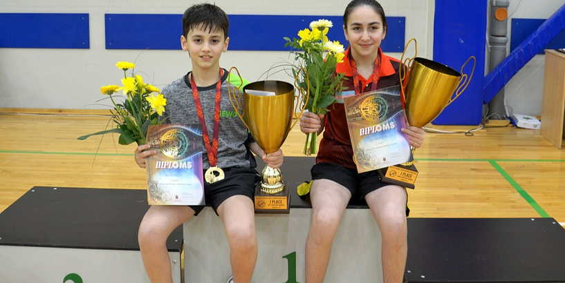Latvijai divas medaļas jauniešu galda tenisa sacensībās “Rīgas domes kausa izcīņa 2020”