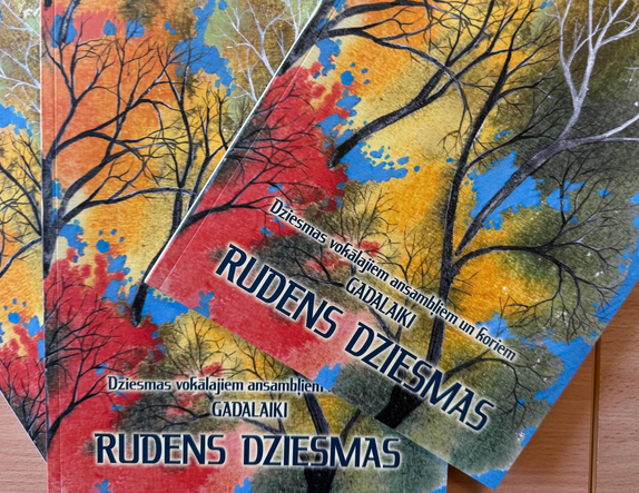 Izdots jauns nošu krājums vokālajiem ansambļiem un koriem