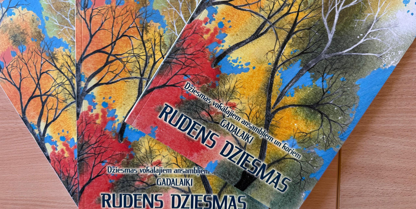 Izdots jauns nošu krājums vokālajiem ansambļiem un koriem