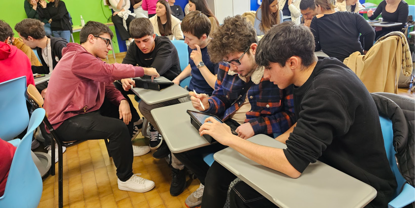 Rīgas 25. vidusskolas skolēni Itālijā pilnveido savas digitālās prasmes