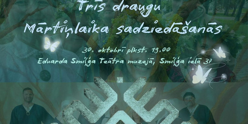 Eduarda Smiļģa muzejā notiks trīs folkloras kopu Mārtiņlaika sadziedāšanās