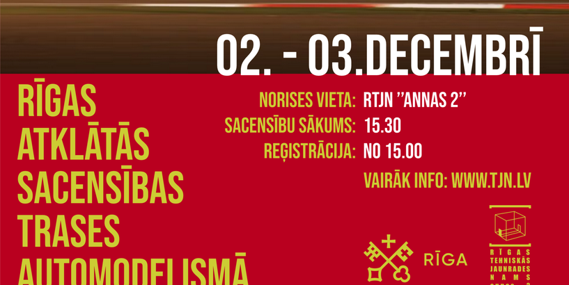 Notiks trases automodelisma sacensības