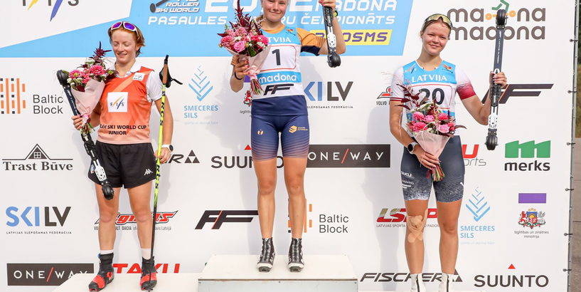 Samanta Krampe izcīna bronzas godalgu junioru pasaules čempionāta pirmajā dienā 
