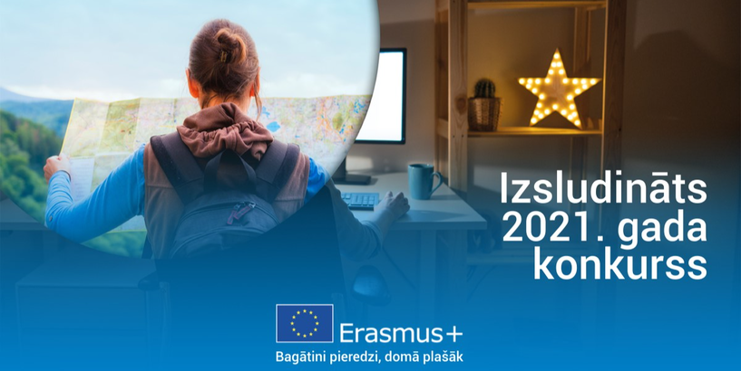Izsludināts pirmais konkurss Erasmus+ programmas jaunajā periodā