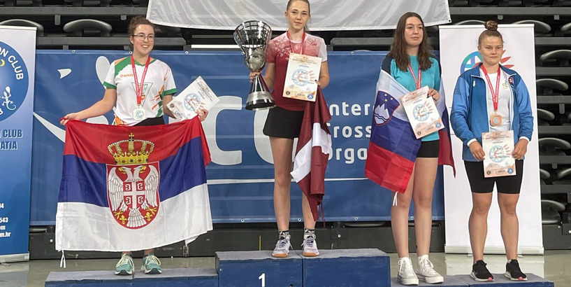 Latvijai pirmo reizi zelta medaļas Pasaules čempionātā krosmintonā