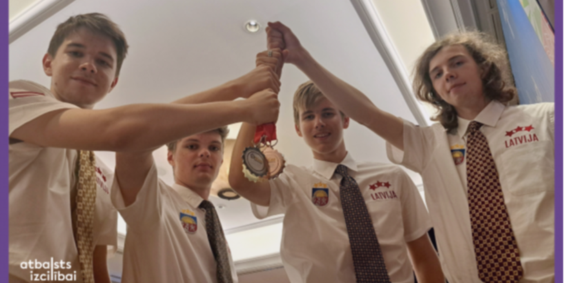 Latvijas skolēni izcīnījuši pilnu medaļu komplektu Starptautiskajā ģeogrāfijas olimpiādē