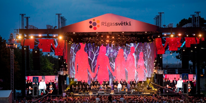 Rīgas svētku lielkoncerts “Lielpilsētas studentu leģendas”