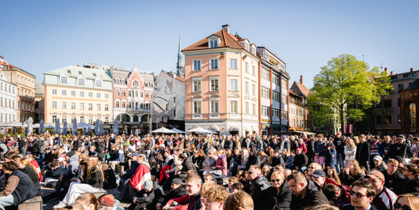Doma laukumā notiks Eirovīzijas fināla tiešraides publiskā skatīšanās