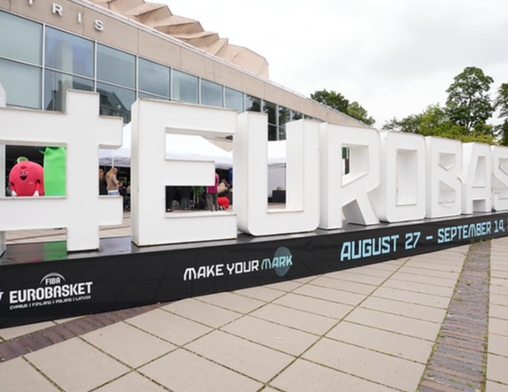 Rīgā sāksies FIBA EuroBasket 2025 – vērienīgi basketbola svētki ar īpašu pilsētvides noformējumu un papildu drošības pasākumiem