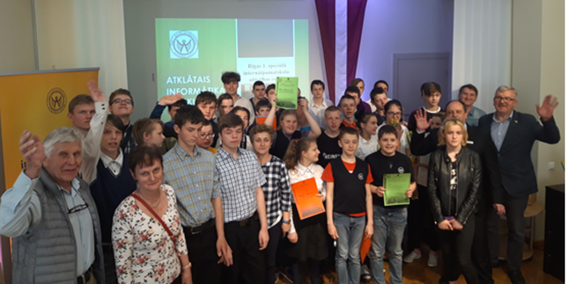 Informātikas konkurss Latvijā speciālo skolu skolēniem
