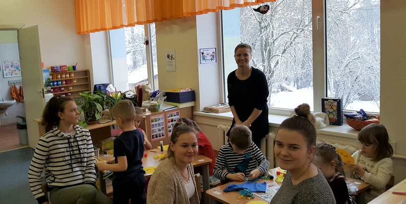 Rīgas 5.pirmsskolas izglītības iestādē “Čiekuriņš” ēno pirmsskolas pedagogus