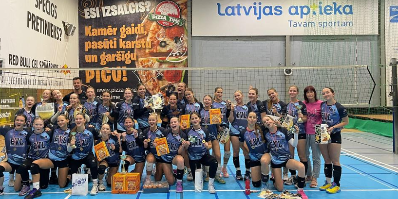 Volejbola turnīrs „EVL kausa izcīņa jauniešiem" noslēdzies