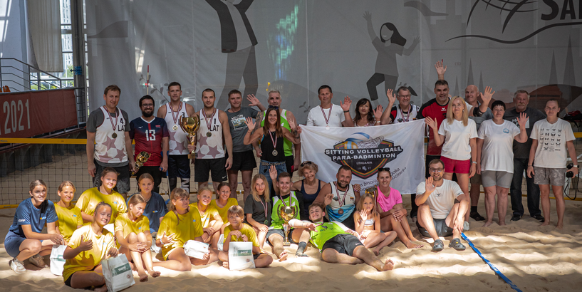 Starptautiskais pludmales sēdvolejbola turnīrs "Riga beach sitting volley cup 2022"