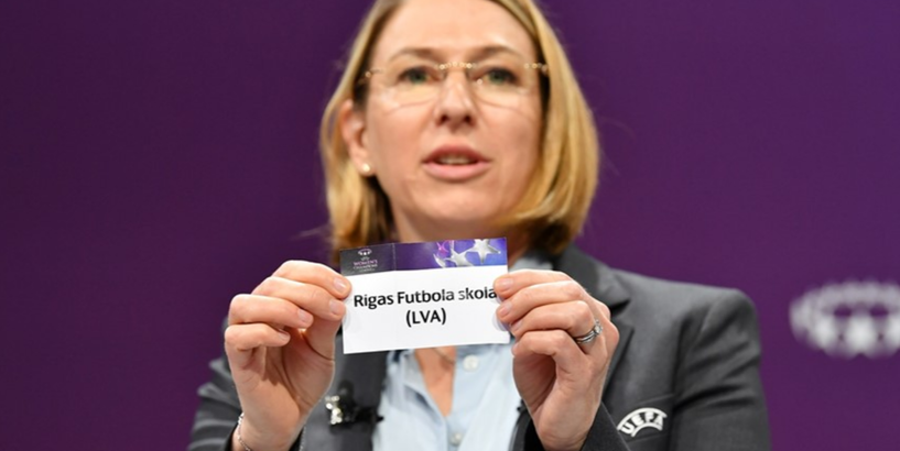 UEFA Sieviešu Čempionu līga; pretinieki ir zināmi