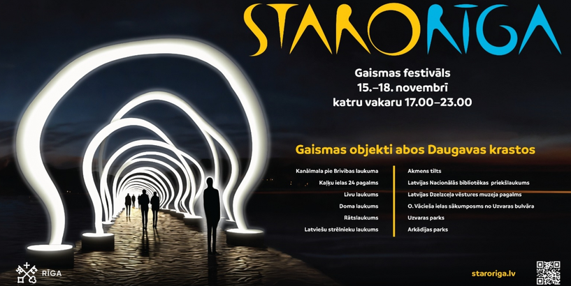 Rīgas ielās atkal iemirdzēsies festivāls “Staro Rīga”