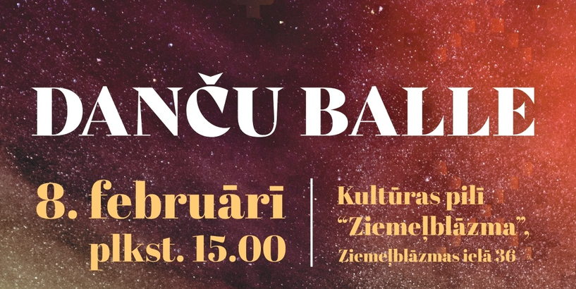 Aicina uz “Danču balli” Kultūras pilī “Ziemeļblāzma”