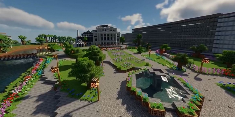 Pirmajās Minecraft būvēšanas sacensībās uzvar Rīgas Valsts klasiskās ģimnāzijas komanda