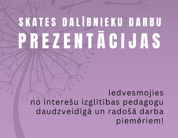 Rīgas interešu izglītības metodisko materiālu skatē 2025 notiks dalībnieku darbu prezentācijas