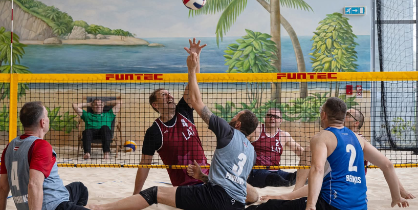 Starptautiskais sēdvolejbola turnīrs “Riga Beach Para Volley Cup 2025 Sitting&Standing”
