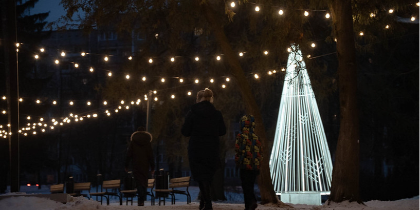 Rīgā top redzams jauns Ziemassvētku gaismas noformējums