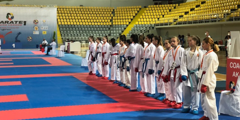Noslēgušās starptautiskās karatē sacensības Karate1 Youth League Limassol 2021