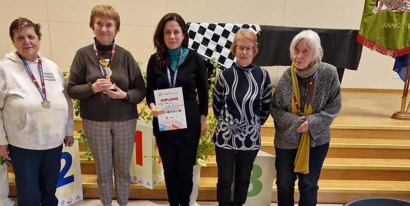 Latvijas Sporta veterānu – senioru savienības 62. sporta spēļu finālsacensības šahā