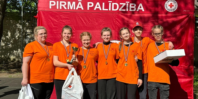 Rīgas skolu jauniešu pirmās palīdzības sniegšanas sacensības 